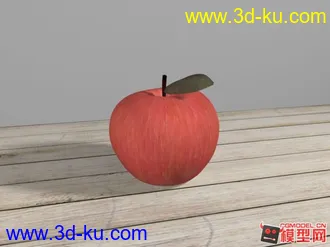 3D打印模型写实派小苹果的图片