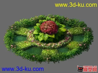 3D打印模型花簇的图片