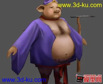 3D打印模型二师兄的图片