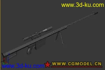 M82反器材狙击枪模型的图片1