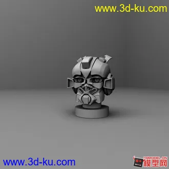 3D打印模型又一个大黄蜂头模！！！~的图片