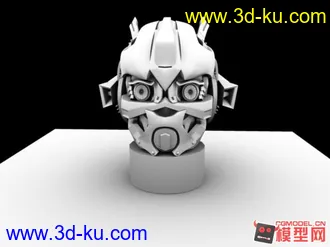 3D打印模型大黄蜂头部的简单版！！！！的图片