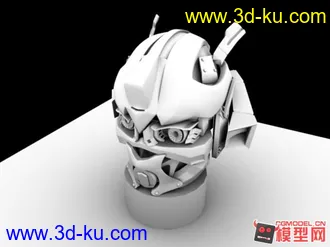 3D打印模型大黄蜂头部的简单版！！！！的图片