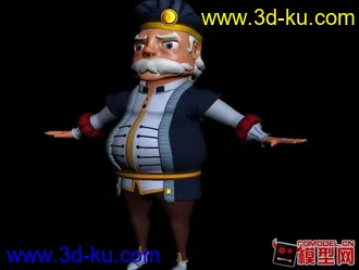 3D打印模型卡通角色的图片