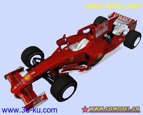 F1 2008赛季法拉利赛车模型的图片1