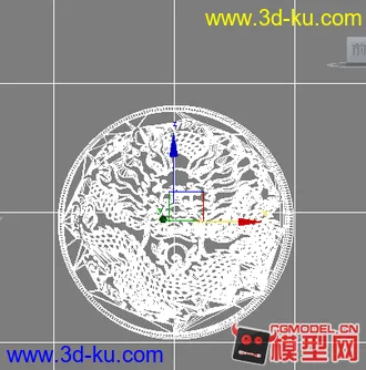 3D打印模型龙盘，室外的图片