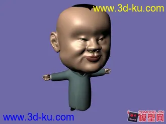 3D打印模型人物的图片