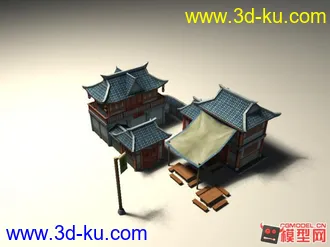 3D打印模型客栈  带PSD贴图的图片