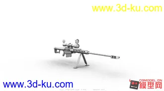 3D打印模型巴雷特，新手的图片