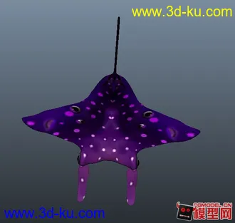 3D打印模型蝙蝠鱼的图片