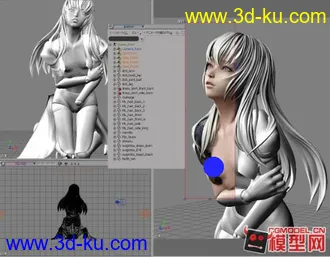 3D打印模型蔷薇少女系列的图片