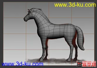 3D打印模型马年做一只马玩玩 第一次做 请高手指点下的图片