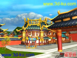 3D打印模型《口袋西游》场景资源 好资源分享给大家 喜欢的留言分享后全部拿走的图片