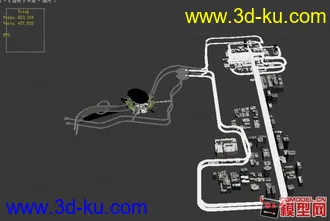 站里的模型整合在一起本想用U3D来做个赛车游戏的 还是有难度 所以放弃了 新手求意见的图片