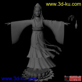 3D打印模型观世音的图片