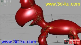 3D打印模型带帽子的卡通陆行龟（含材质和简单绑定）（无面部表情无控制器）的图片