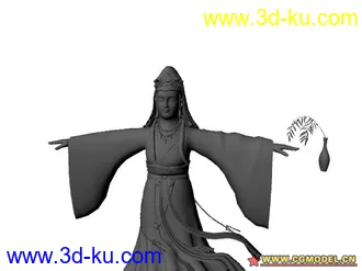 3D打印模型观音的图片