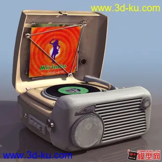 3D打印模型各种旧电器 榨汁机 缝纫机 手机 电话机 键盘  收音机的图片