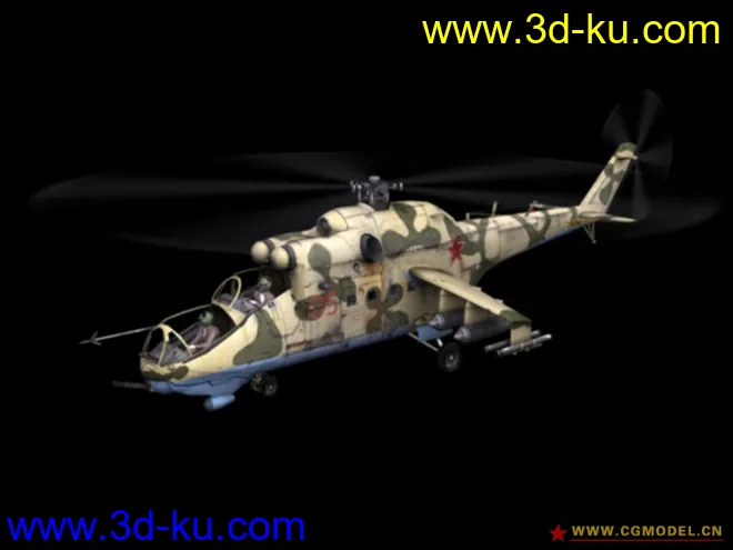 俄系武装直升机模型的图片2