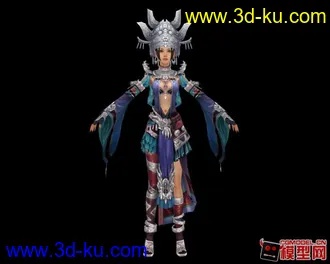 3D打印模型五毒成女的图片