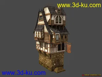 3D打印模型制作的战锤场景2个的图片