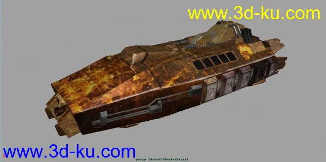 maya飞船模型的图片1