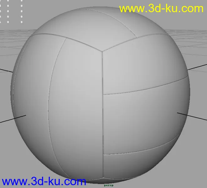 排球模型的图片1
