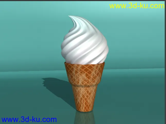 冰淇淋模型的图片1