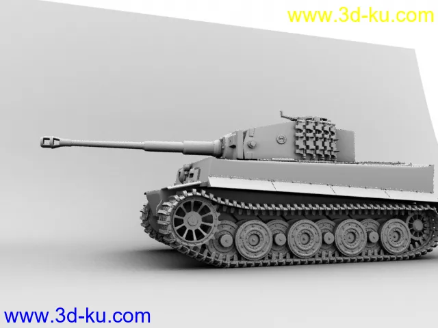 虎式坦克 后期型 真的高模！！！模型的图片3