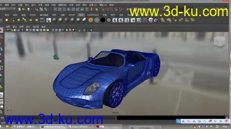 3D打印模型保时捷918的图片