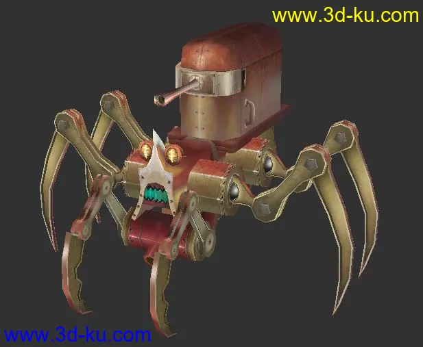 蜘蛛机器人模型的图片1