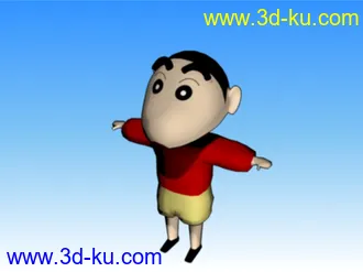 3D打印模型蜡笔小新（角色）的图片