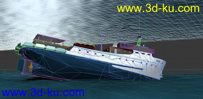 海底沉船模型的图片1