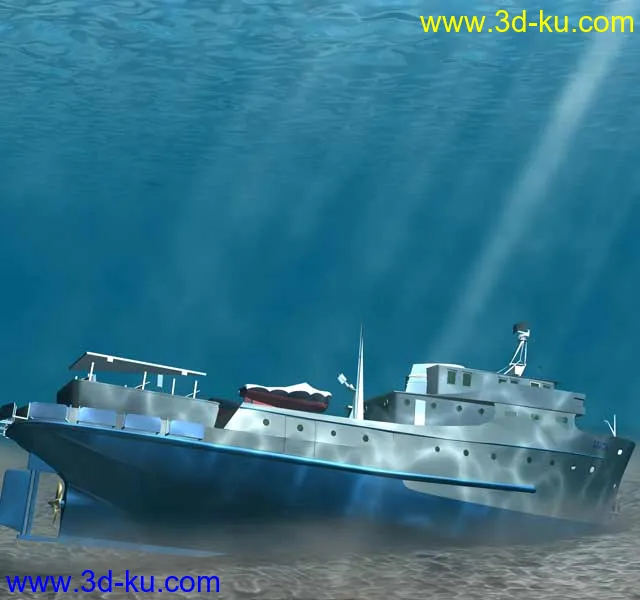 海底沉船模型的图片2