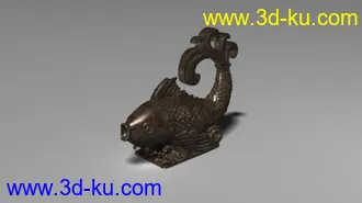 3D打印模型装饰品-鱼的图片