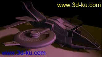 3D打印模型类似阿凡达的飞机的图片