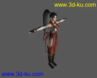 3D打印模型3d女孩(max2012)的图片