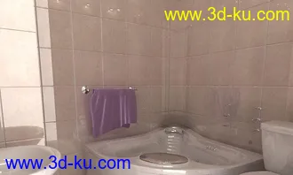 3D打印模型浴室的图片