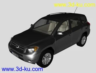 3D打印模型Toyota_RAV4（带材质贴图）的图片