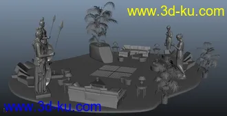 3D打印模型之前帮别人做的作业，丢过来混分数。。。的图片