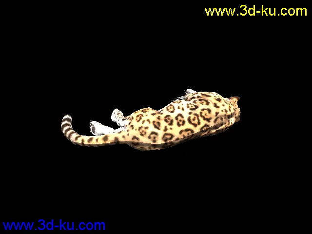 3d美洲豹带一个动作模型的图片1