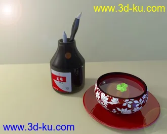 3D打印模型陶瓷杯的图片