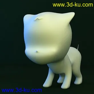 3D打印模型小狗狗的图片