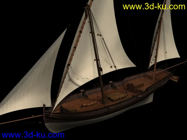 帆船模型的图片1