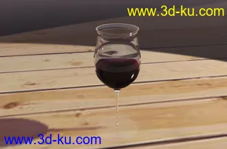 3D打印模型酒杯，有灯光，材质，贴图。。。的图片