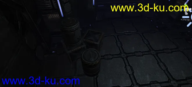 unity3D 次世代超酷太空场景 科幻模型材质包 S-F Pack的图片5