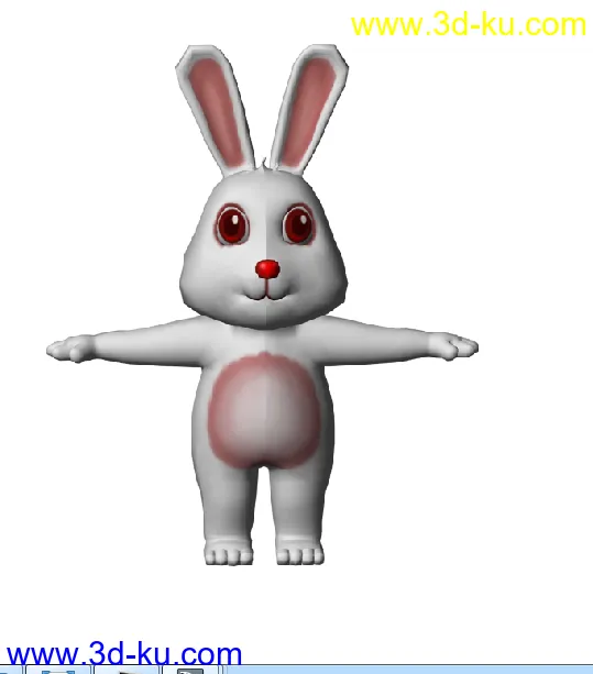 上传一个兔子，是转载的模型的图片1