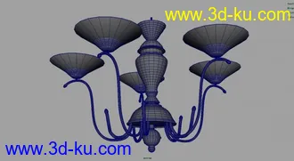 3D打印模型吊灯的图片