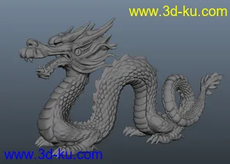 3D打印模型龙的图片