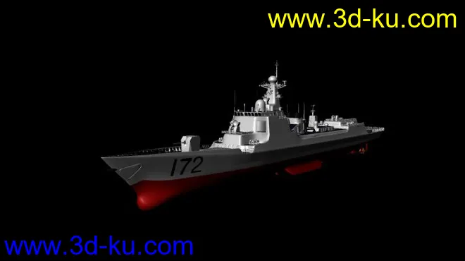 052D新中华神盾舰模型的图片1
